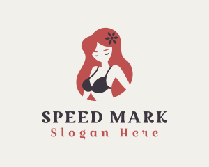 Sexy Bra Underwear logo design