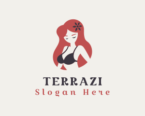 Sexy Bra Underwear logo design