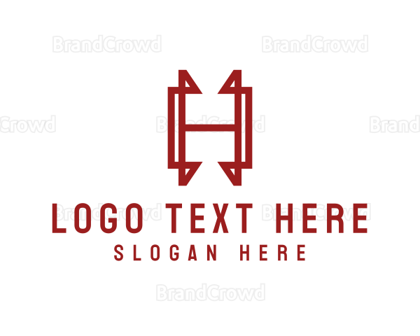 Professional Business Letter H Logo
