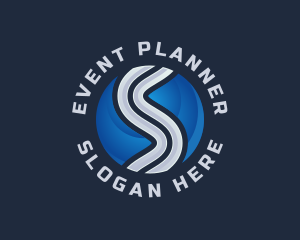 Organization - Modern Sphere Company Letter S logo design