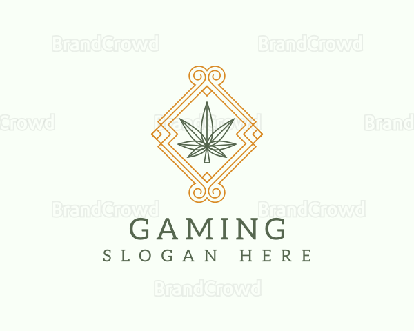 Marijuana Weed Leaf Logo