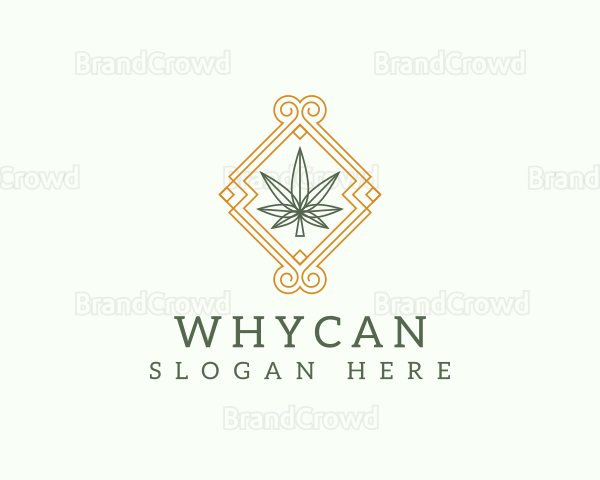 Marijuana Weed Leaf Logo