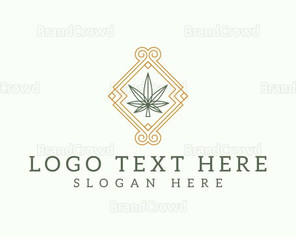 Marijuana Weed Leaf Logo