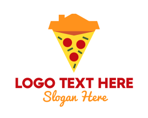 New York Slice - Homemade House Pizza logo design