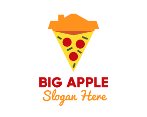 New York Slice - Homemade House Pizza logo design