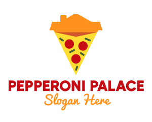Pepperoni - Homemade House Pizza logo design