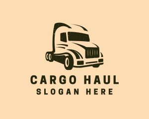 Freight Delivery Vehicle logo design