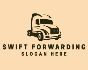 Freight Delivery Vehicle logo design