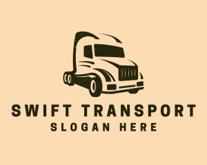 Freight Delivery Vehicle logo design