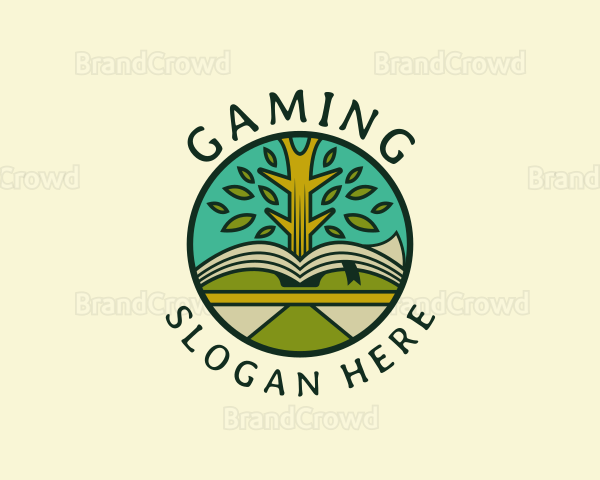 Book Learning Tree Logo