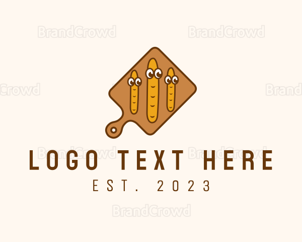 French Bread Serving Board Logo