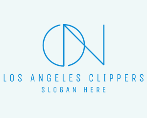 Simple Letter ON Monogram Logo