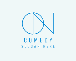 Simple Letter ON Monogram Logo