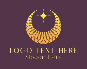 Jewelry Store - Elegant Moon Star logo design