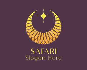 Elegant Moon Star Logo