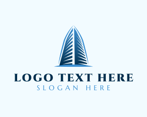 Urban Planner - High Rise Building Realty logo design