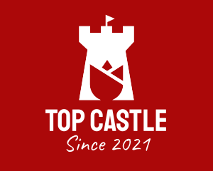 Tulip Tower Castle logo design