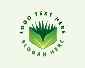 Grass - Grass Leaf Landscaping logo design