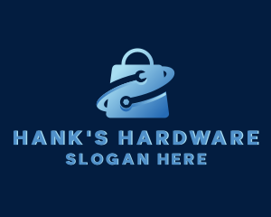 Hardware Tools Shopping logo design