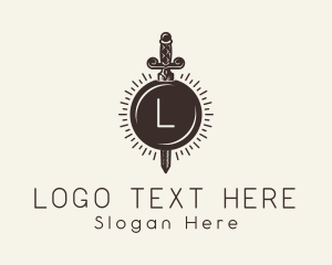 Relic - Dagger Weapon Letter logo design