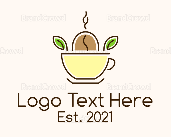 Organic Coffee Seed Logo