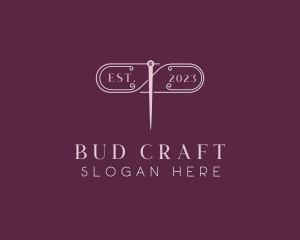 Craft Needle Sewing logo design