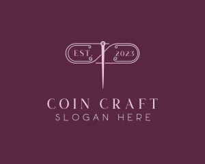 Craft Needle Sewing logo design