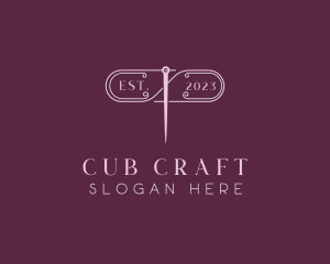 Craft Needle Sewing logo design