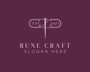 Craft Needle Sewing logo design