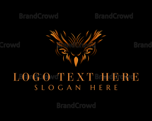 Night Owl Bird Logo