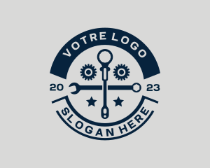 Auto Repair - Automotive Mechanic Tools logo design