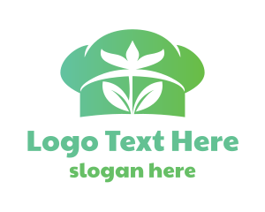 Green - Green Flower Chef logo design