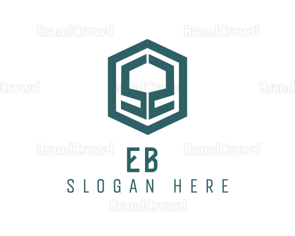 Business Hexagon Letter S Logo