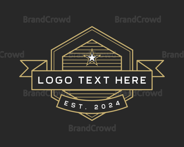 Classic Hexagon Artisanal Brand Logo