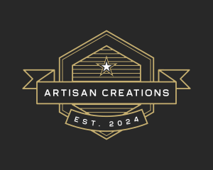 Classic Hexagon Artisanal Brand logo design