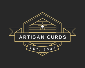 Classic Hexagon Artisanal Business logo design