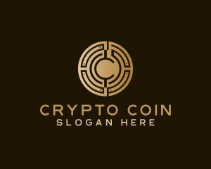 Cryptocurrency - Money Finance Cryptocurrency logo design