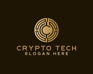 Cryptocurrency - Money Finance Cryptocurrency logo design