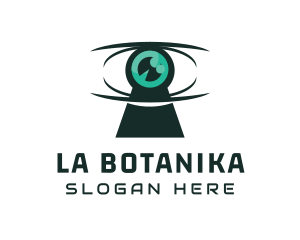 Ophthalmologist - CCTV Tech Eye logo design