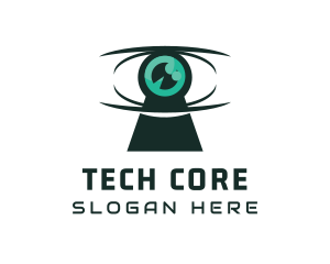 CCTV Tech Eye logo design