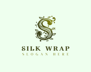 Elegant Floral Letter S logo design