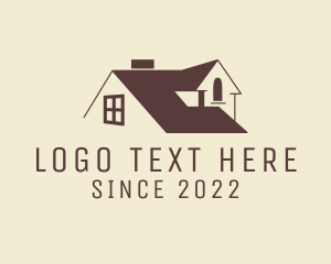 Home Cleaning - House Roof Maintenance logo design