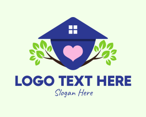 Natural - Natural Love House logo design