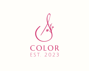 Skincare - Pink Boutique Letter S logo design