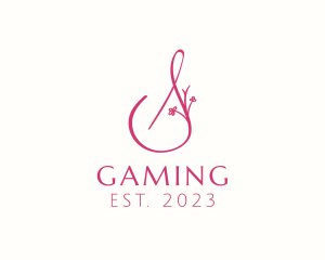 Vlog - Pink Boutique Letter S logo design