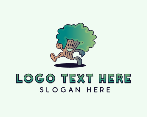 Tree Service - Eco Oak Tree Gardening logo design