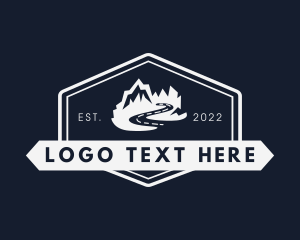Landscape - Mountain Adventure Road logo design