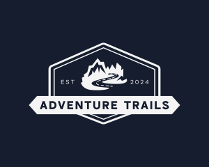 Mountain Adventure Road logo design