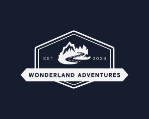 Mountain Adventure Road logo design