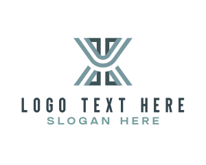 Modern Professional Letter X logo design